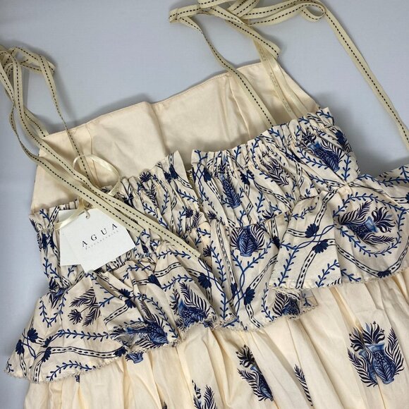 Agua Bendita Salvador Jarron Mini Dress Medium NWT $580 - Picture 12 of 16